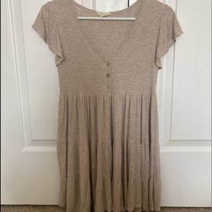 Light brown dress